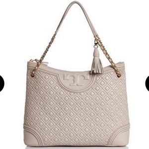 Fleming Bedrock Quilted Leather Tote